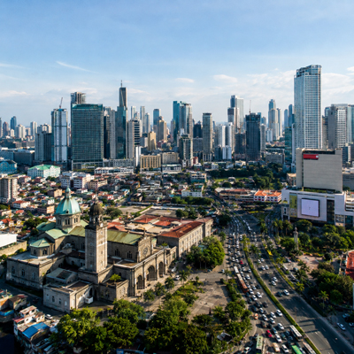 AI vision of Manila